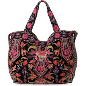 Johnny Was IOANA Velvet Embroidered Bag - Sold Out